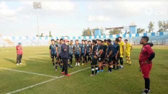 Latihan Perdana Memperkuat Team Work, Ini Target Persela Jelang Liga