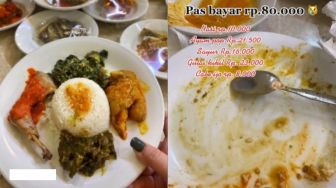 Makan di Warung Padang, Pembeli Syok Harganya Dua Kali Lipat dari Perkiraan