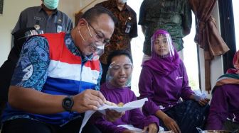 Kunjungi Sriekandi Patra, Staf khusus Presiden Beri Semangat Para Difableprenuer Binaan Pertamina