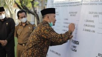 Pemilihan Serentak 31 Wali Nagari di Pesisir Selatan Ditabuh, Para Calon Diwarning Wabup