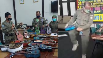 Oknum Satpol PP Rusak Ukulele Pengamen, Wali Kota Pontianak Minta Maaf