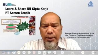 Bangun Hubungan Industrial, Semen Gresik Gelar Learn & Share UU Cipta Kerja