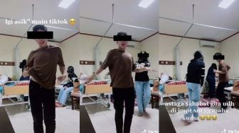 Ditonton 17 Juta Kali, Viral Pria Main TikTok Saat Sahabat Sakaratul Maut, Settingan?