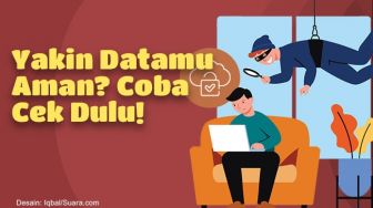 INFOGRAFIS: Yakin Datamu Aman? Coba Cek Dulu!