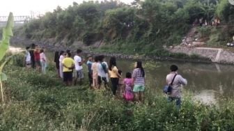 Di Mojokerto Juga Viral Kemunculan Buaya di Sungai Sadar