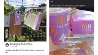 Viral Bekas Bungkus BTS Meal Dijual, Publik: Beneran Banyak yang Beli