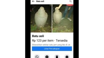 Heboh Artefak Batu Kenong di Kabupaten Jember Dijual Online