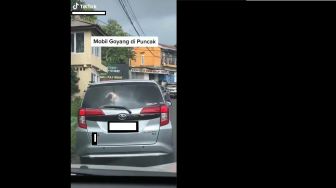 Viral Video Mobil Goyang di Puncak, Pikiran Warganet Langsung 'Traveling'