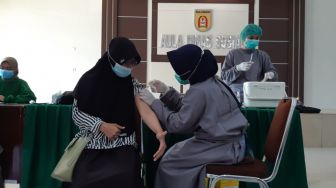 Pertama di Kalsel, Banjarbaru Vaksinasi Penyandang Disabilitas