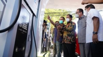 Pertama di Timur Indonesia, Stasiun Pengisian Kendaraan Listrik Umum PLN