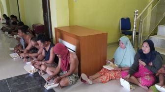 Kampung Narkoba Muratara Digerebek, 18 Warga Ditangkap