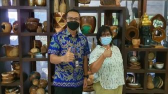 Nasabah BRI Ni Ketut Bawa Kerajinan Bali Mendunia