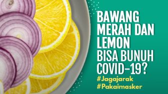 INFOGRAFIS: Bawang Merah dan Lemon Bisa Bunuh Covid-19?