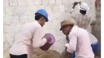 Viral Video Kuli Gabut Jadi Musisi Dadakan, Berhasil Bikin Ngakak Warganet