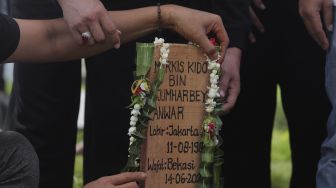 Isak Tangis Iringi Pemakaman Legenda Bulutangkis Indonesia Markis Kido