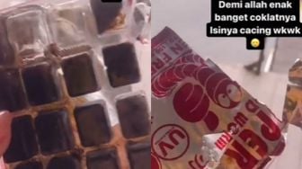 Apes! Pria Nggak Sengaja Makan Cacing Beku, Awalnya Dikira Permen Cokelat