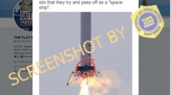 CEK FAKTA: Viral Info Peluncuran Roket SpaceX ke Luar Angkasa Cuma Editan, Benarkah?