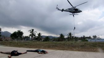 Marinir Indonesia dan Amerika Berhasil Bebaskan Sandera di Banyuwangi