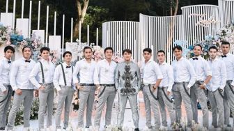 Rizky Billar Beli Sepatu Seragam untuk 17 Groomsmen, Total Harganya Bikin Pusing