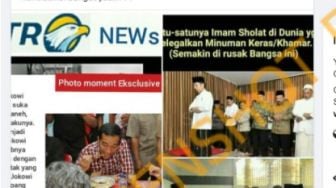 CEK FAKTA: Beredar Foto Jokowi Makan Codot dan Cunyuk Panggang, Benarkah?