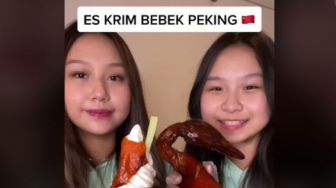 Bikin Publik Tepuk Jidat Lagi, Bebek Peking Utuh Ini Disulap Sisca Kohl Jadi Es Krim