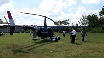 Terkuak! Ternyata Ini Alasan Helikopter BNPB Mendarat Darurat di Grobogan