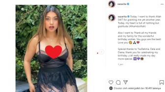 Sarah Azhari Pose Bareng Anak Pakai Lingerie Menerawang, Publik Ketar-ketir