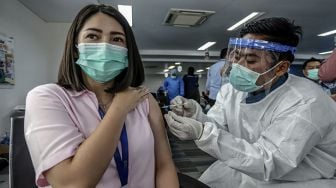 Kadin Gandeng TNI-Polri Luncurkan Mobil Vaksin Keliling