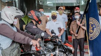 Touring Wonderful Ride Indonesia Menuju Anyer, Ini Imbauan Menparekraf