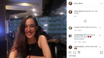 Intip Potret Gaya Rambut Pirang Sonia Alyssa, 'Badai' Banget