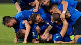 Hasil Bola Tadi Malam Euro 2020: Italia ke 16 Besar, Turki Ambyar