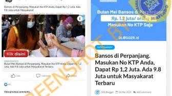 CEK FAKTA: Benarkah Pemerintah Bagikan Bantuan Sosial Rp 1,2 Juta untuk Masyarakat?