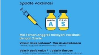 Link Daftar Vaksin COVID-19 di Mal Taman Anggrek dan RS Persahabatan, Gratis