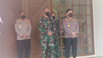 Kasus Postif Covid-19 Jakarta Melejit, Pangdam dan Kapolda Kumpul Gelar Rakor