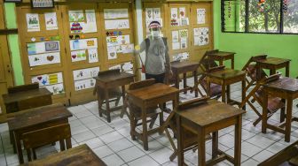 Zona Merah, Sekolah Tatap Muka di Bandar Lampung Ditunda