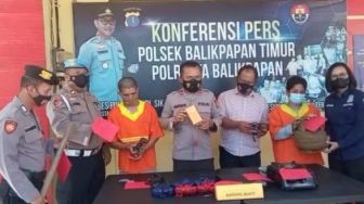 Bobol Rumah Kosong, Suami-Istri di Balikpapan Diringkus Polisi