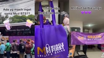 Terinspirasi BTS Meal, Aksi Sultan Cengkareng Bagi-bagi BTF Sembako Satu Bus Viral