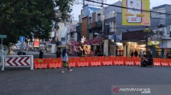 Jalan di Pusat Kota Tasikmalaya Ditutup, Antisipasi Makin Merebaknya Covid-19