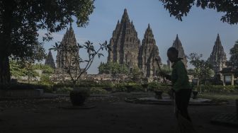 Candi Prambanan Jadi Salah Satu Destinasi Wisata yang Dikunjungi Delegasi Digital Economy Working Group