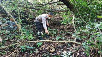 Bikin Merinding! Kerangka Mayat Ditemukan di Hutan Gunung Pegat Sukoharjo