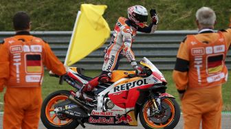 Menang di MotoGP Jerman 2021, Marc Marquez: Jangan Bebankan Saya Menang di Belanda