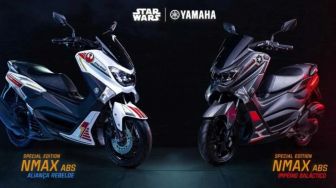 Tampil Makin Ciamik, Yamaha Brazil Hadirkan Nmax Dalam Edisi Star Wars