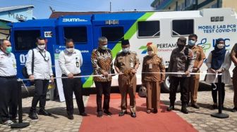 Mobile Laboratorium PCR di Jambi Berikan Lantatur Atau Sistem Drive Thru