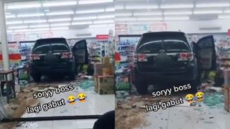 Viral Toyota Fortuner 'Numpang Ngadem' di Mini Market, Reaksi Warganet Bikin Salah Fokus