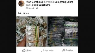 Gak Ada Ahlak! Bandar Narkoba Ngelapak di Halaman Kantor Polisi