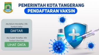 Cara Daftar Vaksin COVID-19 di Kota Tangerang Lewat Online, Mudah Tak Pakai Antre