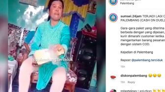 COD Berujung Ribut, Ibu di Palembang Ini Emosi Minta Kembalikan Uang