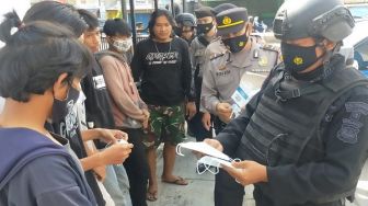 Gelar Operasi Pekat, Polres Ciko Amankan Enam Pak Ogah