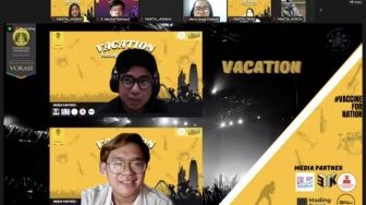 Vacation UI Ajak Masyarakat Vaksinasi, Agar Bisa Pergi ke Konser Lagi