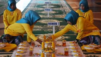 Tradisi Saprahan, Makan Bersama ala Orang Melayu di Pontianak